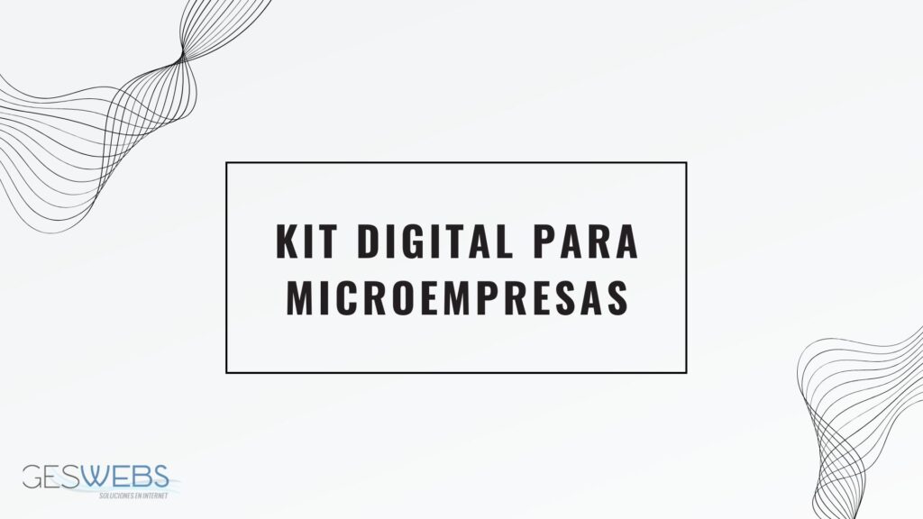 kit digital para microempresas