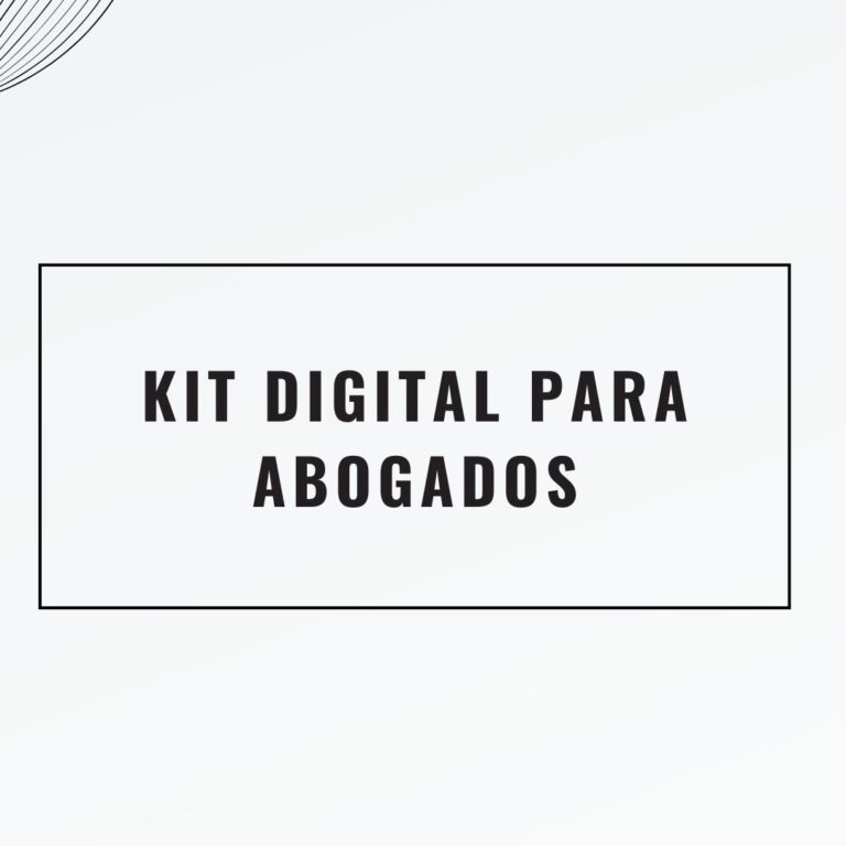 Kit digital para abogados Kit digital para abogados