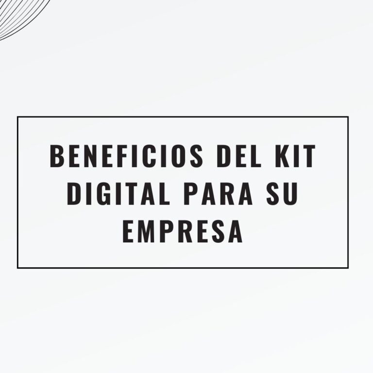 como puede ayudar el kit digital como puede ayudar el kit digital