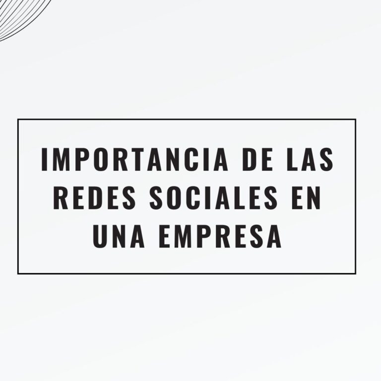 Por qué las redes sociales son importantes para una empresa Por qué las redes sociales son importantes para una empresa